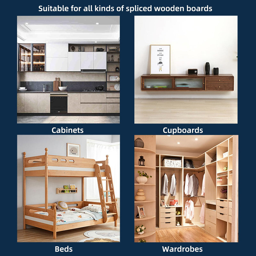 2-in-1 Heavy Duty Bed Frame Brackets and Furniture Connectors