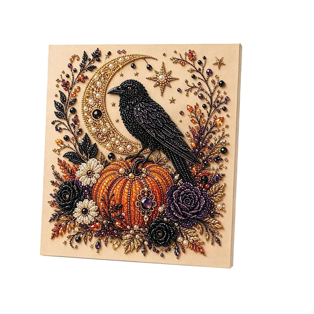 Halloween Pearl Art DIY Kit - Crow