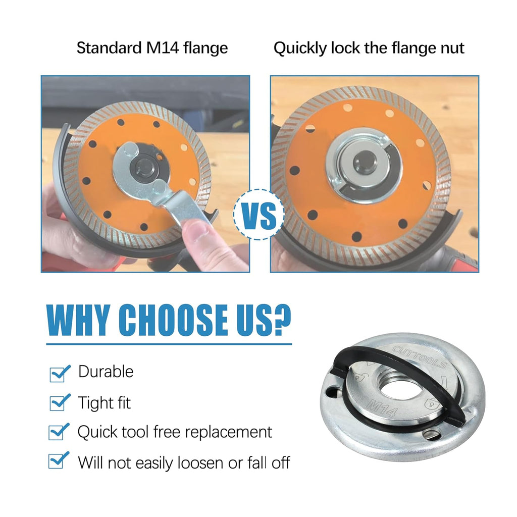 Angle Grinding Tool Flange Nut