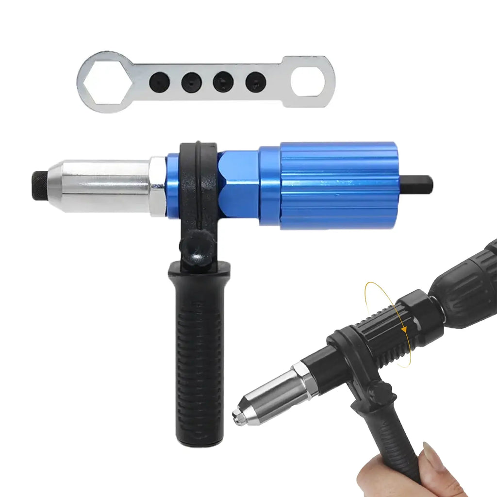 Cordless Rivet Gun Drill Attachment Kit
