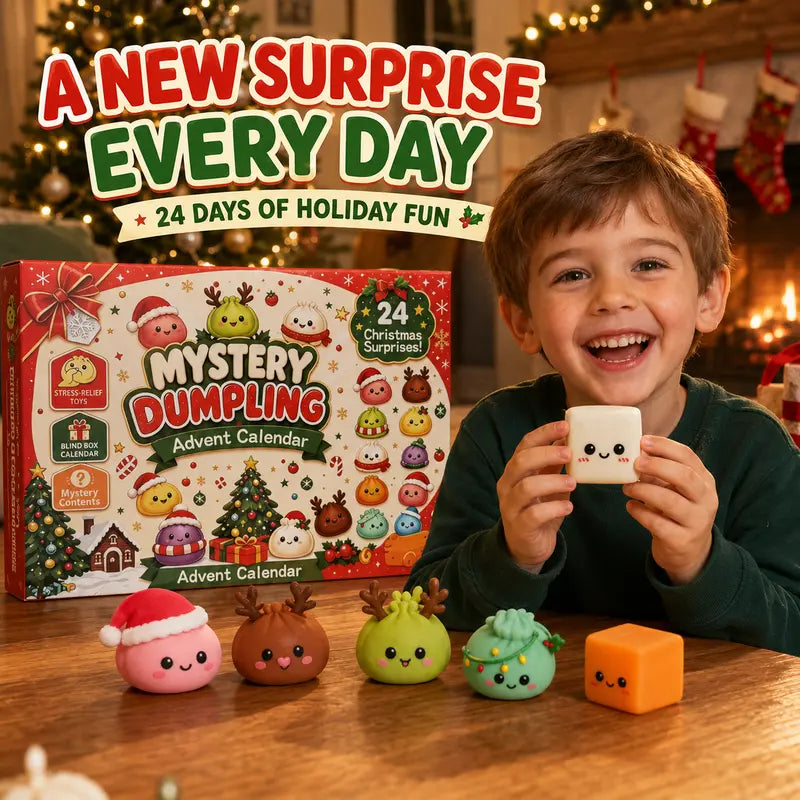 Christmas Advent Surprise Box – 24 Days Mystery Dumpling Holiday Countdown