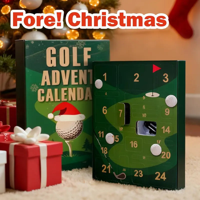 2026 Golf Advent Calendar for Women – 24 Days of Christmas Surprises & Golf Accessories