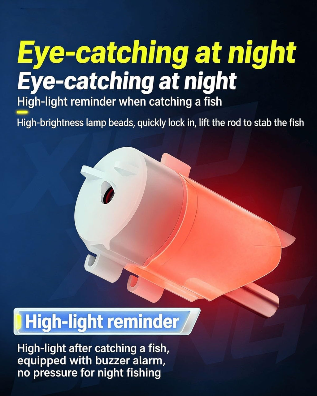 Electronic Fishing Bite Alarm | LED Night Fishing Indicator & Buzzer