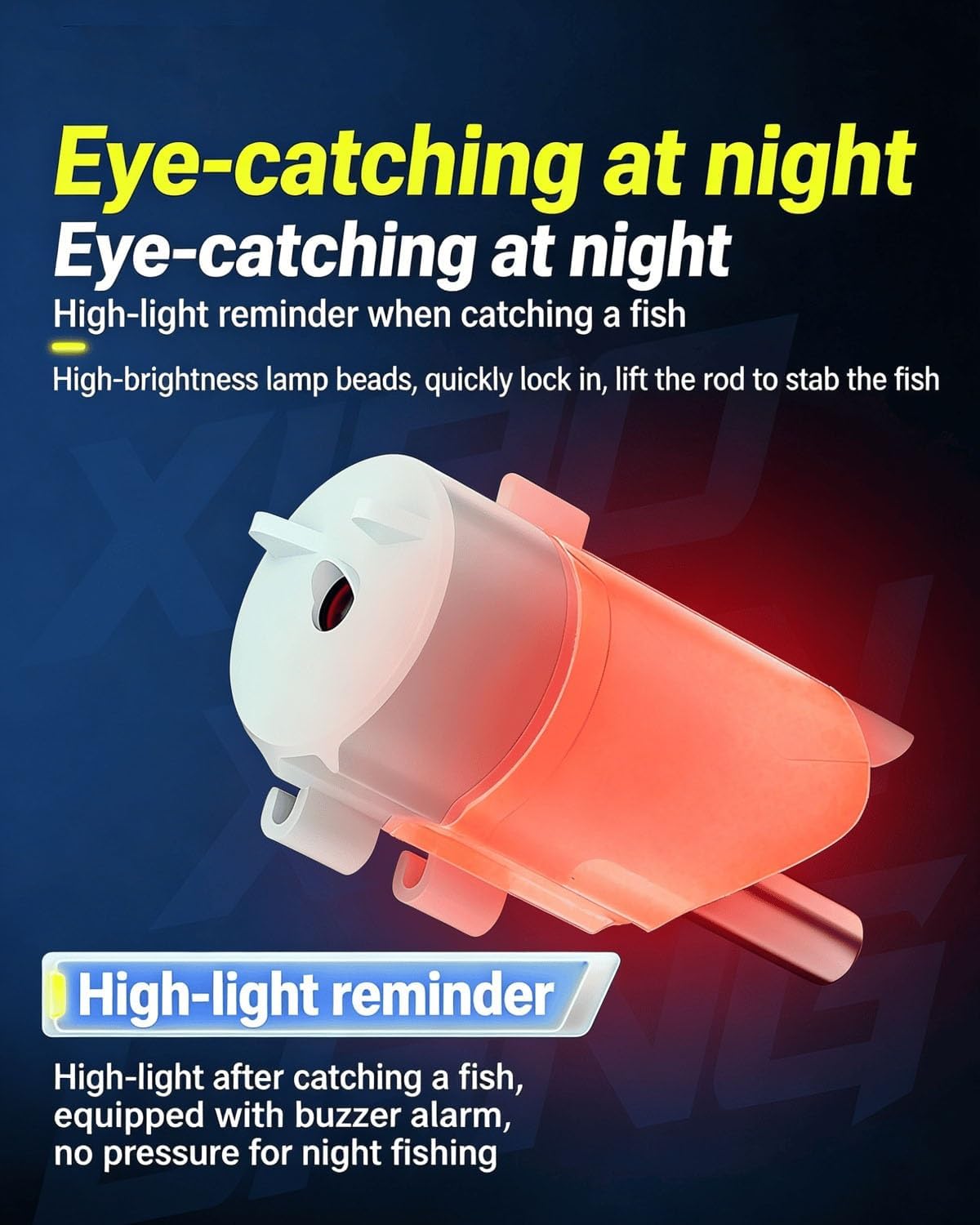 Electronic Fishing Bite Alarm | LED Night Fishing Indicator & Buzzer