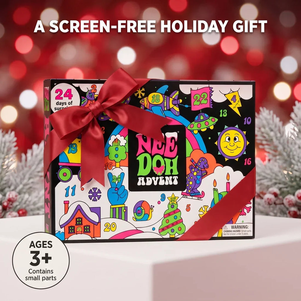 NeeDoh Squishmas Advent Calendar 2026 – 24 Days of Mini Squishy Fidget Toys
