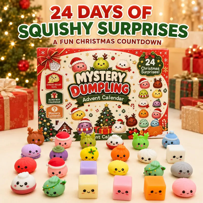 Christmas Advent Surprise Box – 24 Days Mystery Dumpling Holiday Countdown