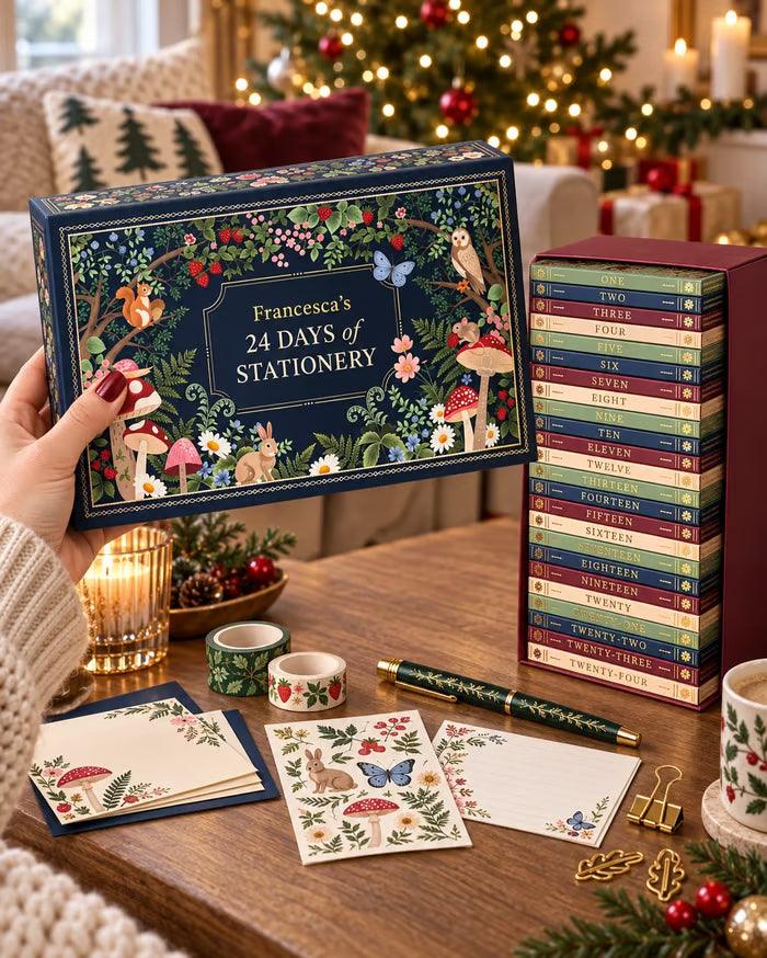 2026 Stationery Advent Calendar – 24 Days of Creative Surprises for Journaling & Writing Lovers