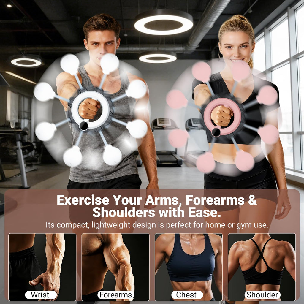 360° Rotating Arm Trainer – Ropeless Upper Body Workout & Shoulder Relief