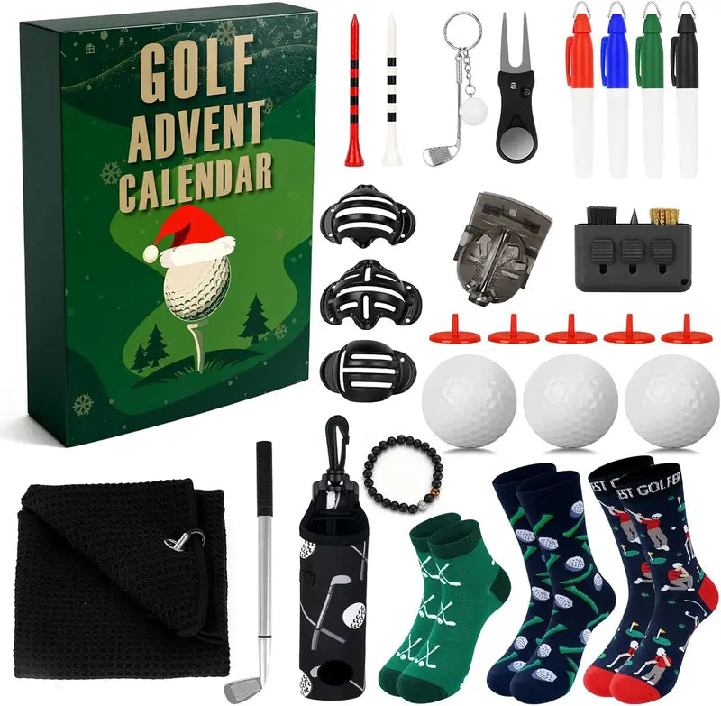 2026 Golf Advent Calendar for Women – 24 Days of Christmas Surprises & Golf Accessories