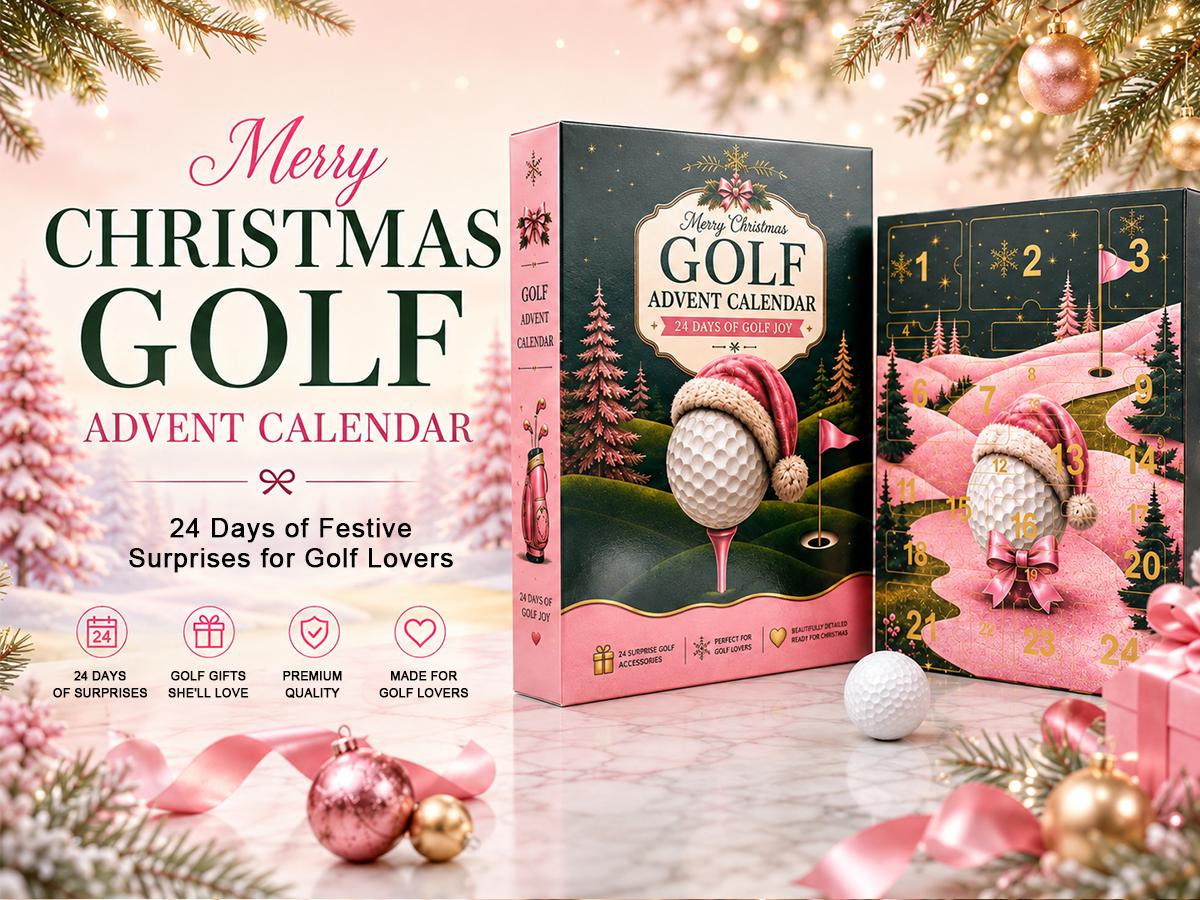 2026 Golf Advent Calendar for Women – 24 Days of Christmas Surprises & Golf Accessories
