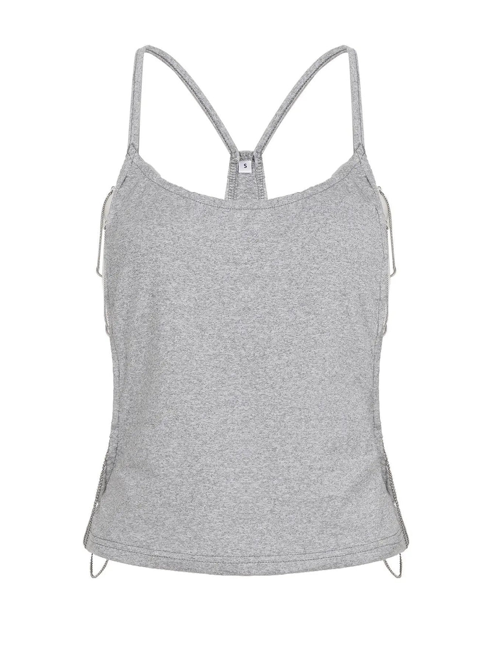 Backless Chain Halter Camisole Top for Y2K Party Outfits