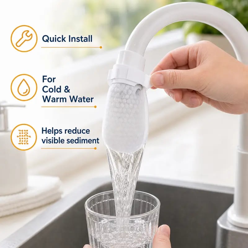 50Pcs Disposable Faucet Filter Bags