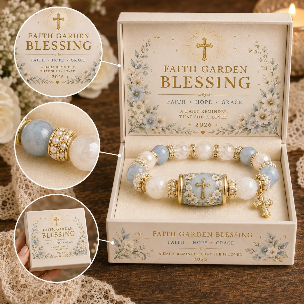 2026 Meaningful Gift Bracelet Collection  Faith • Hope • Healing • Love