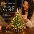 HOT SALE 49% OFFDIY Beaded Christmas Tree Kit – Create Your Own Sparkling Holiday Decoration
