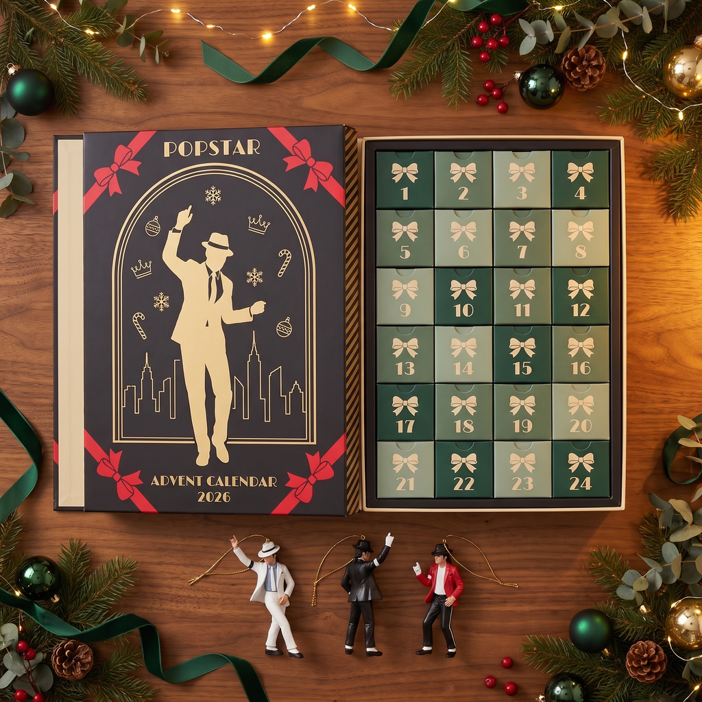 Popstar Collector's Advent Calendar – 24 Days of Iconic Surprises & Mini-Figures
