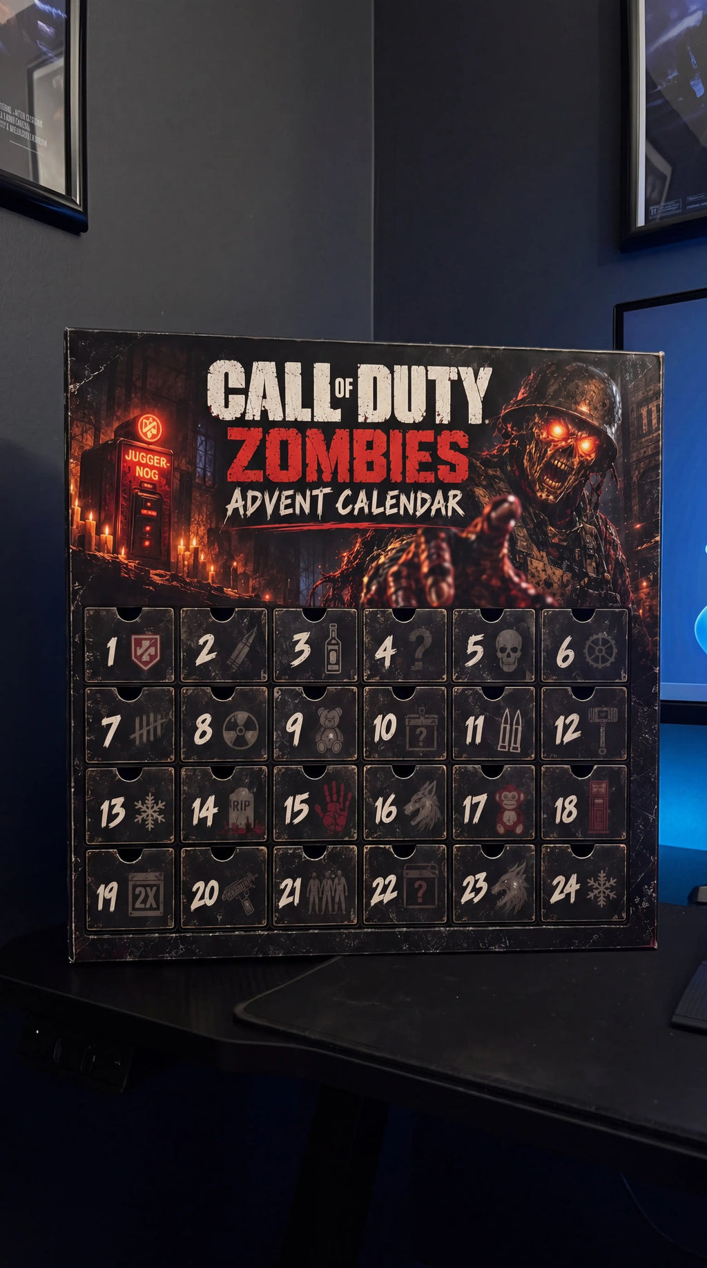 Call of Duty Zombies Advent Calendar – 24 Days of Collectible Zombie Charms
