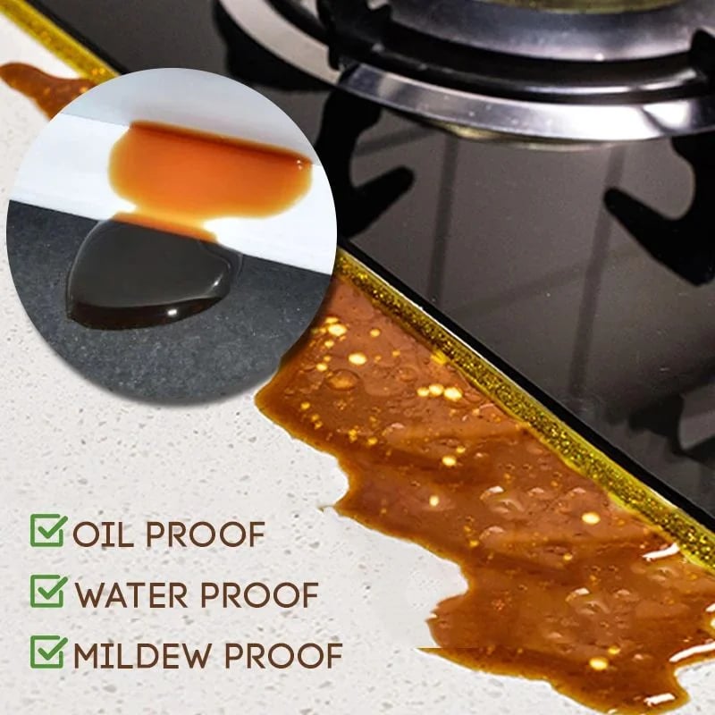 Ceramic Tile Gap Mildewproof Waterproof Self-Adhesive Caulk Strip