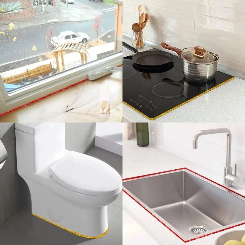 Ceramic Tile Gap Mildewproof Waterproof Self-Adhesive Caulk Strip