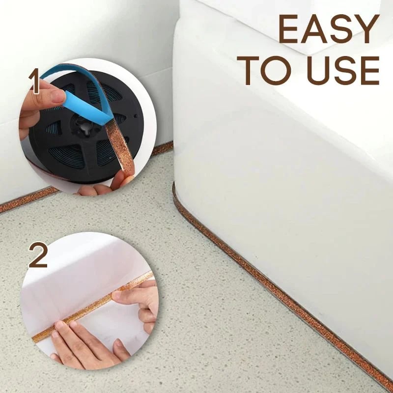 Ceramic Tile Gap Mildewproof Waterproof Self-Adhesive Caulk Strip