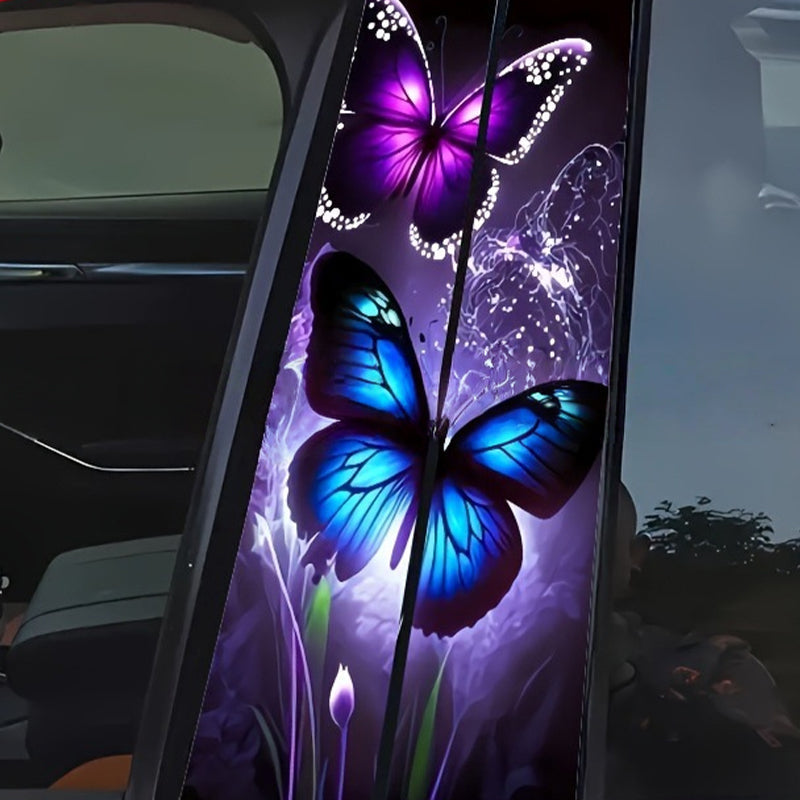Decorative Car B-Pillar Sticker Set