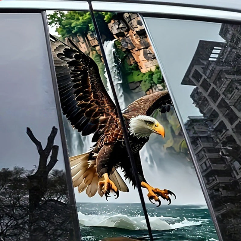 Decorative Car B-Pillar Sticker Set