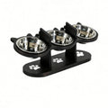 Anti-Slip Elevated 3-Bowl Pet Feeder