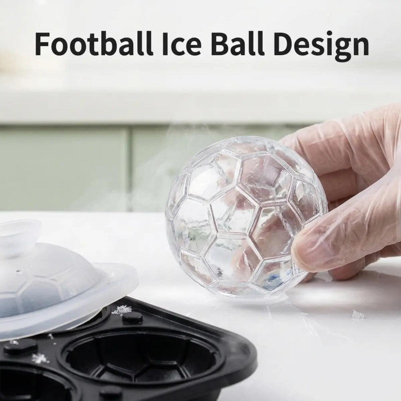 Football Shape Silicone Ice Ball Mold