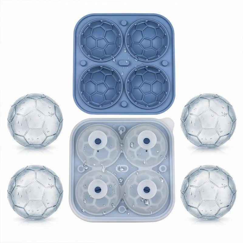 Football Shape Silicone Ice Ball Mold