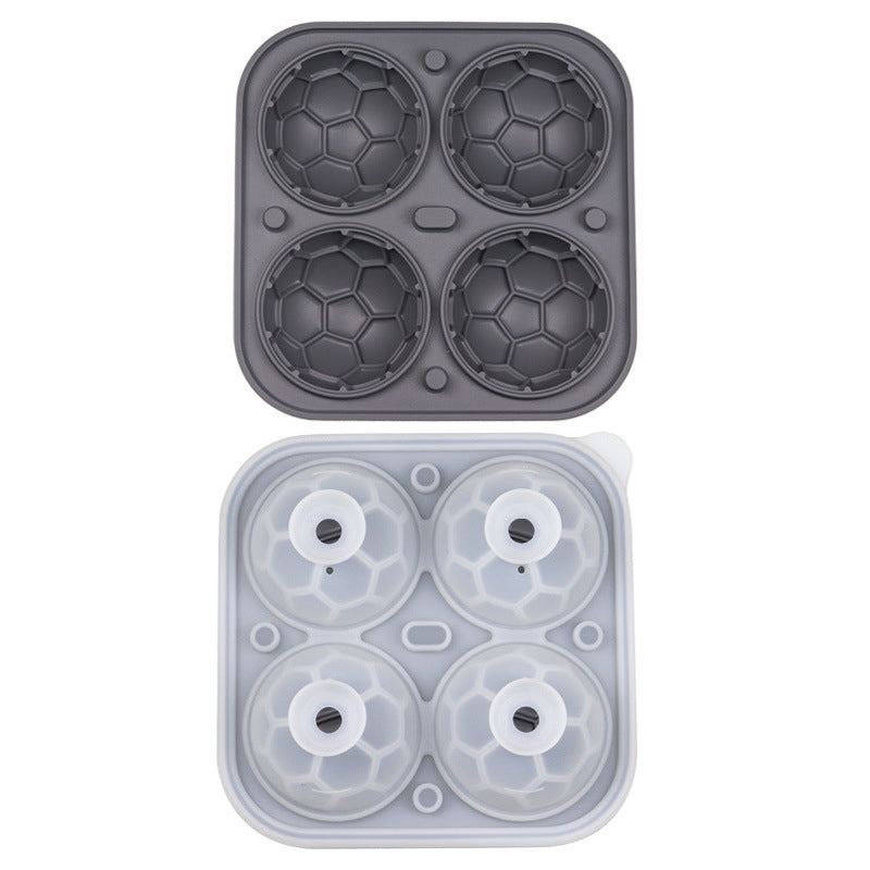 Football Shape Silicone Ice Ball Mold