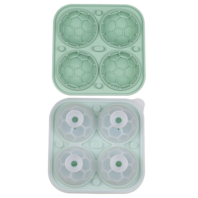 Football Shape Silicone Ice Ball Mold