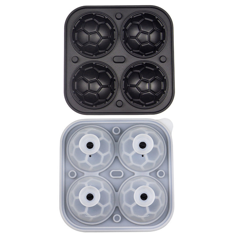 Football Shape Silicone Ice Ball Mold