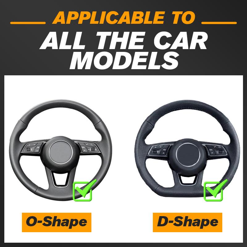 Car Anti-Skid Steering Wheel Cover（2pcs）