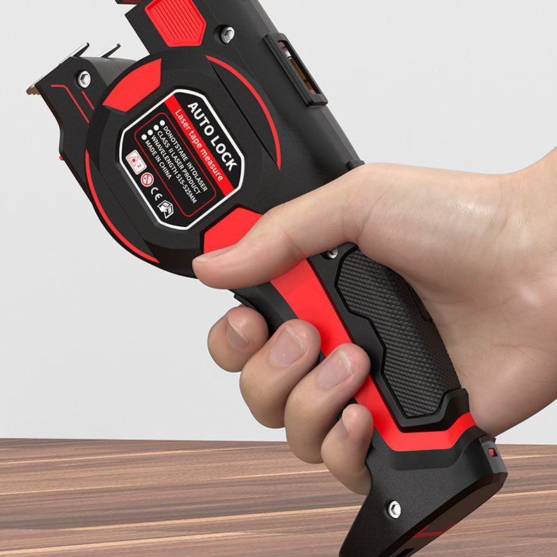 2-in-1 Tape Measure with Green Laser Guide