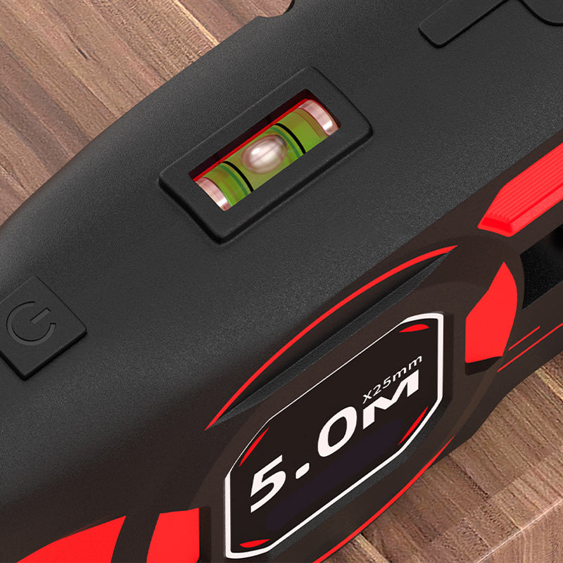 2-in-1 Tape Measure with Green Laser Guide