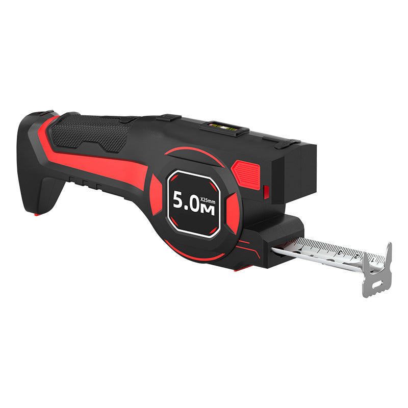 2-in-1 Tape Measure with Green Laser Guide
