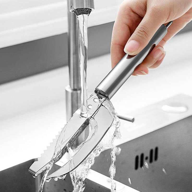 3-in-1 Stainless Steel Fish Maw & Fish Scale Knife – Multifunction Fish Scale Remover & Cleaning Tool