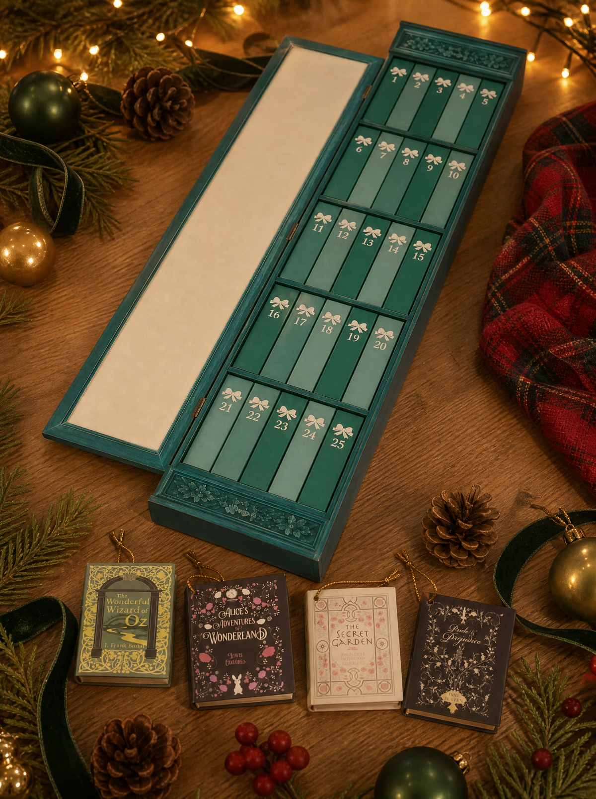25 Miniature Classics Book Advent Calendar – The Ultimate Holiday Countdown for Book Lovers