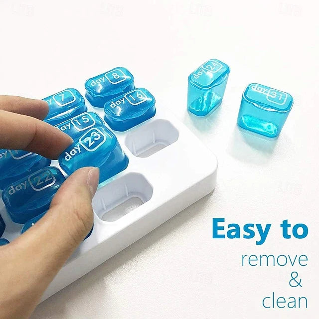 31-Day Detachable Monthly Pill Organizer
